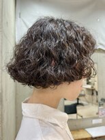 ナループロアオハナ(Nalu pu loa ohana) 原宿/表参道/ハードパーマ/束感カール/ボブパーマ