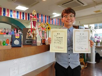 ワカバ(WAKABA)の写真/多くの大会での出場経験を活かし、お客様に満足して頂ける技術を提供。シェービングなどカット以外も人気◎