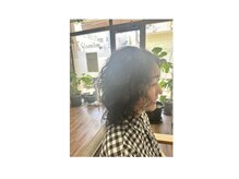 ミモヘアー(mimohair)の雰囲気（めっちゃお似合いでした♪こちらもスタイリング無し♪）