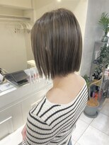 ネオリーブカフ 鶴ヶ峰店(Neolive caff)&nbsp;さりげなハイライト×オリーブベージュ