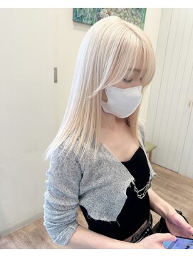 モリオフロムロンドン 大宮店(morio from London) 【morio坪井】ケアブリーチ ×ブロンド