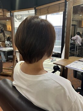 ロッソバイアルター 鎌取(ROSSO by aL-ter) 【デザインカラー/レイヤーカット/ウェットヘア】中山実