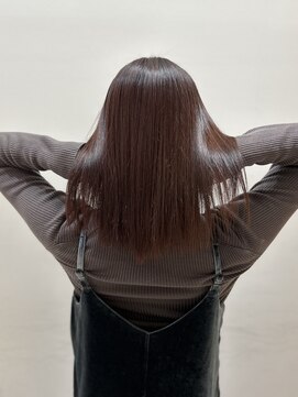 ヘアーライズ 池袋東口店(hair RISE) 髪質改善酸性ストレート+なかなか落ちないピンク系カラー