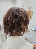 ボブ×ウェーブ
