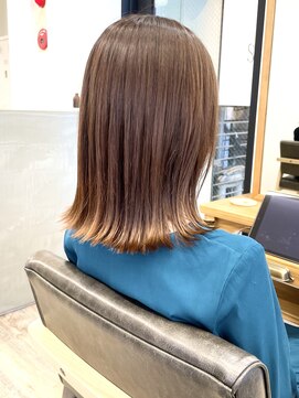 セイドット フクオカ(Say.FUKUOKA) 【Say.福岡】大人可愛いミディアムスタイル×外ハネ×ストレート