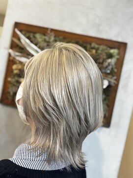 ヘアー ラヴワン 大泉(hair love One) ウルフボブ