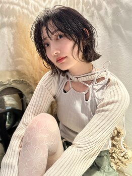 トレンチ(TRENCH)の写真/【レイヤーカット特化】顔周りレイヤーボブで小顔見せ効果◎髪型や骨格に合わせてかわいいをご提案☆