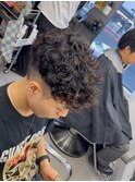 神保町 スペインカール ラルフカール メンズ ハードパーマ