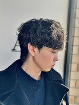 アノ(Ano.)&nbsp;大分シャドウパーマメンズマッシュ波巻きパーマツイストパーマ