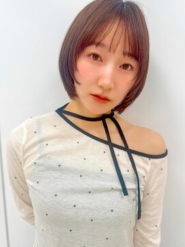 ソア 並木坂(Soa) 顔周りレイヤー/顔周りカット/韓国ヘア/Minori