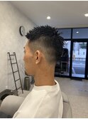 さわやかフェードショートスタイル