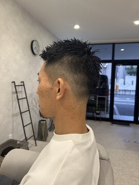 バーバーサンクチュアリ(Barber Sanctuary) さわやかフェードショートスタイル