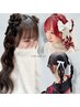 【名駅】ライブ/コンサート用ヘアセット　￥4400  ［ヘアメ/推し活］