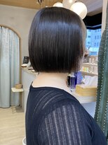 ロンドアジュール 横浜(Lond azur)&nbsp;年齢顔型問わず人気な「切りぱなしボブ」横浜