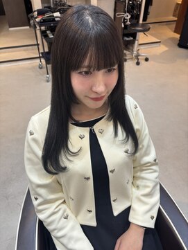 小顔みせ！レイヤーカット！