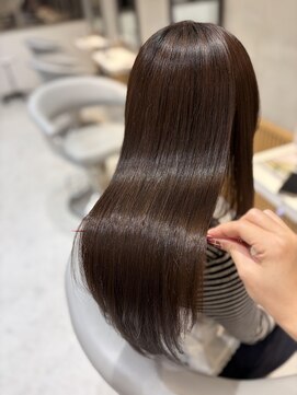 ロンドブルーム 天神大名店(Lond Bloom) 水素トリートメント/暗めカラー/ブリーチなし/ココアベージュ