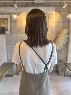 アシアト 名古屋 名駅店(. ...ashiato... .) 外はねと顔周りのこだわり♪