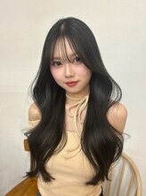 トラッキンアップザパス(TRUCKIN UP THE PATH)&nbsp;韓国風くびれ巻き×ブルーブラック