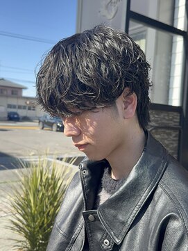 ヘアーアトリエ ラフェル(hair atelier Rafel) 大人のシャドウパーマ 強すぎないナチュラル質感