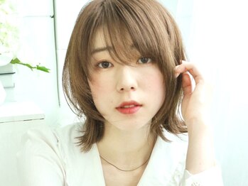 アイメゾン バイノノ(I MAISON by nono)の写真/結べるボブが大好評☆顔周りの後毛で結んでも可愛い★毎日のセットも簡単に♪