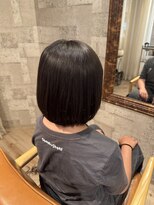 ヘアサロン アプリ(hair salon APPLI)&nbsp;切りっぱなしボブ