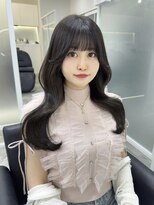 イミュ(IMMU) 透明感グレージュカラー 韓国ヘア/髪質改善
