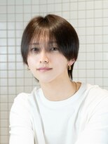 エイド 本店(aid)&nbsp;ラウンドシースルーマッシュ × ナチュラルストレート