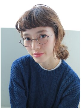 ナヌーク シブヤ(nanuk shibuya) 【nanuk】くせ毛風な前髪が自慢♪◇アレンジがしたくなるヘア