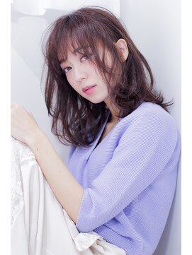 カシェット(cachette) フェザーロングゆるふわやわらかパーマ