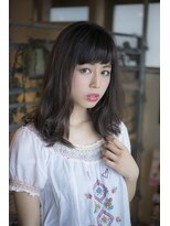 ヘアーミューズ リベロ(hair muse Livero) 【Livero】グレージュ×厚めバング 2