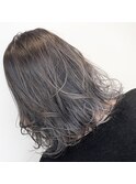 バレイヤージュグレージュ