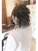 ボブハーフアップヘアアレンジ【chou-chou 北林夏実】