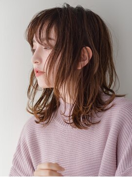 アトリエイトワ(atelier ittowa) くびれヘア/ハイライトカラー/アプリコットオレンジ/美髪/ 61