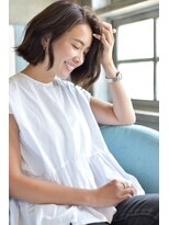 ナナナ パレナ 宝塚店(nanana parena) 大人かわいいアップバング×外はねスタイル♪