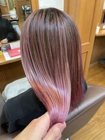 ヘアーサロン オンリーホープ(HAIR SALON ONLY HOPE) ピンクハイライト