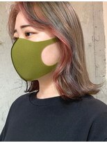 キーン 立川店(keen)&nbsp;【keen×田中】インナーカラー×ミディ