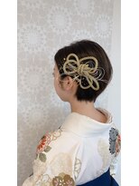 ミネヘアアンドメイク高知店 金箔ヘア