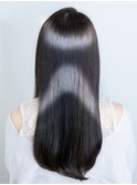 黒髪ロングストレート