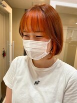 ツキ 横浜店(tuki)&nbsp;インナーカラーケアブリーチイヤリングカラーハイライトレイヤー