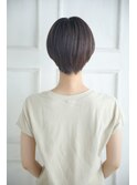 【京都ショートヘア】上品自然なフォルムの大人ヘア/綺麗/艶髪
