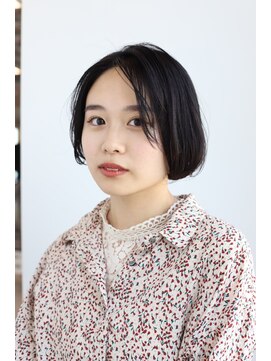 ヘアーアンドメイク エクリ 不動前店(Hair&Make equri) 丸みボブスタイル【目黒不動前】