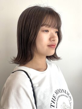 ロックワークオレンジ 西中島店(ROCK WORK ORANGE) ブリーチ無し！　グレージュカラー　@orange_momoco