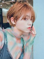 アルバム 渋谷パルコ(ALBUM)&nbsp;ハンサムマッシュ_斜めバンググレージュカラー_9423