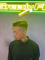 グリーディーフォックス 三軒茶屋(GreedyFOX)&nbsp;波巻き/マッシュパーマ/ウルフ/ハイライト<理容室>三軒茶屋