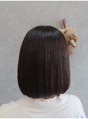 艶髪ボブ
