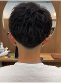 ツーブロック メンズカット 刈り上げ ビジネス