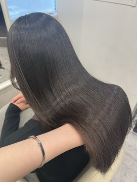 ウルア 吉祥寺店(ULUA) 髪質改善 艶髪 韓国風 エギョモリ ブルーブラック 吉祥寺