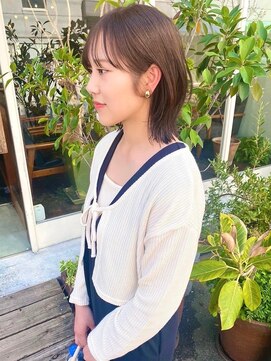 モク 大阪梅田店(MOK) 【軽やかに可愛い】レイヤーボブ