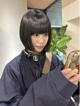 ロンドウェグ(RONND weg)の写真/洗練されたワンランク上のカットをご体験下さい！パツっと質感のボブが得意◎天白区/平針/ボブ/ハイトーン