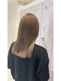 アースコアフュールボーテ 笛吹店(EARTH coiffure beaute)&nbsp;ナチュラルな明るいベージュカラーはどの季節でもおすすめです！